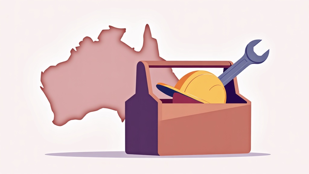 Construction workers using specialised electrical and plumbing tools on a regional Australian building site